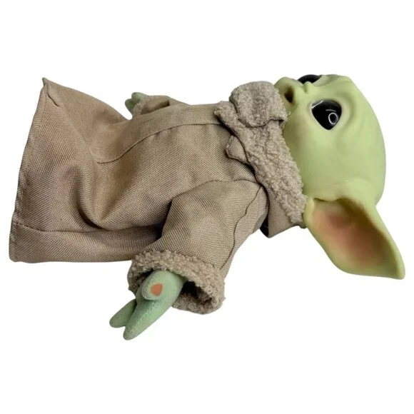 Star Wars Mandalorian The Child Baby Yoda Plush Toy Mattel With Sounds 12” Grogu - Picture 8 of 8